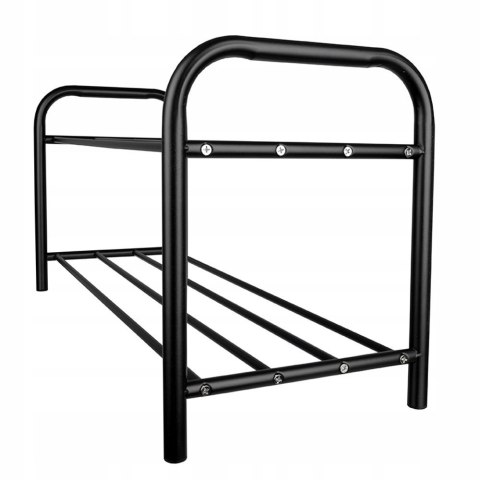 PÓŁKA NA BUTY METAL ORGANIZER SZAFKA STOJAK REGAŁ METALOWA CZARNA 1127