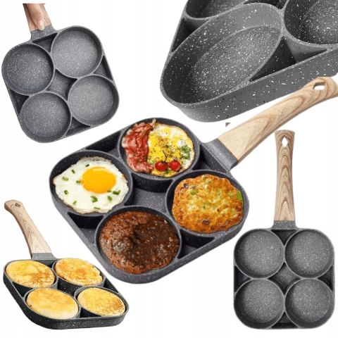 Patelnia do jajek i placków 24 cm non-stick (nieprzywierająca)