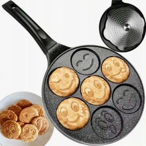 Patelnia do jajek i placków Elitehoff Pancake 27 cm granitowa