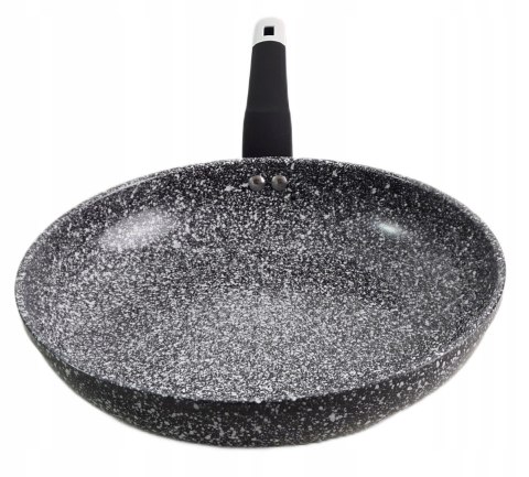 Patelnia tradycyjna Elitehoff Stonetec 24 cm marmurowa