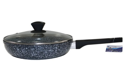 Patelnia tradycyjna Elitehoff Stonetec 26 cm marmurowa