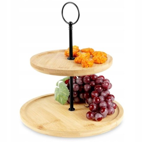Patera Brunbeste Patera BAMBUSOWA DWUPOZIOMOWA BRUNBESTE 21,5 cm