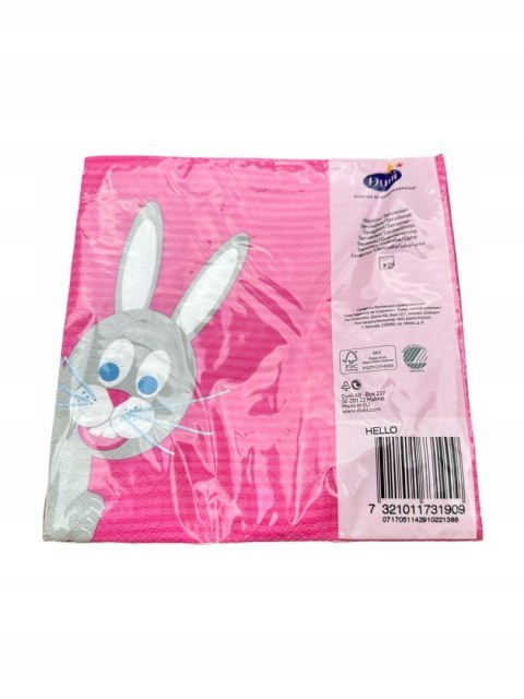 SERWETKA WIELKANOCNA DUNI 33X33CM 20 SZTUK