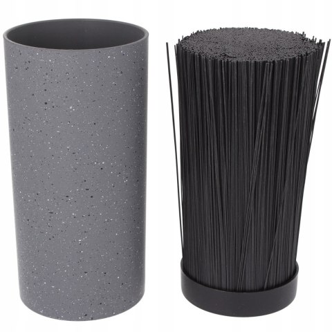 Stojak na noże Brunbeste 22 cm czarny tworzywo sztuczne