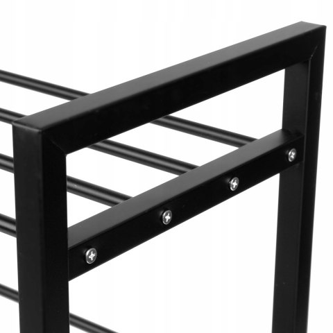 Szafka na buty Brunbeste 61 x 47,5 x 30 cm czarny