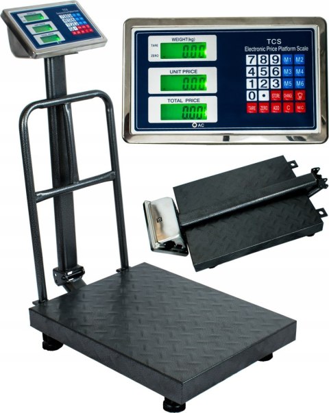 WAGA MAGAZYNOWA SKLEPOWA 150KG 40X50 Z OPARCIEM PLATFORMOWA