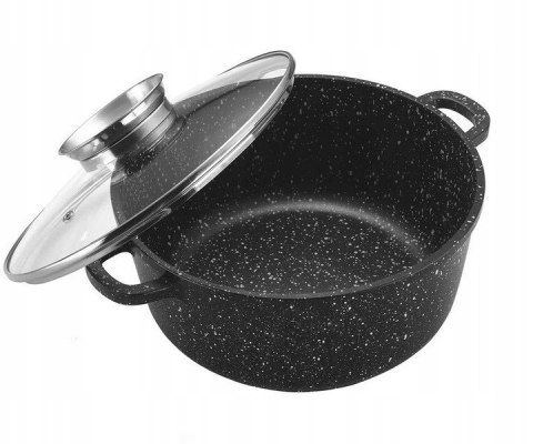Zestaw garnków Elitehoff Marmur aluminiowe 14 el.
