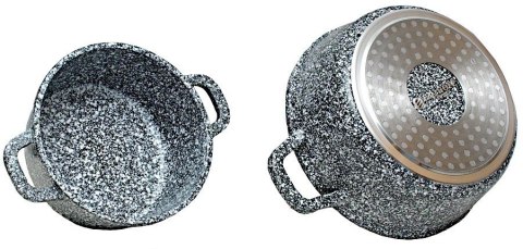 Zestaw garnków Elitehoff aluminiowe 9 el.