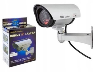 ATRAPA KAMERY KAMERA IR LED ZEWNĘTRZNA NOCNA Z DIODĄ LED WODOODPORNA