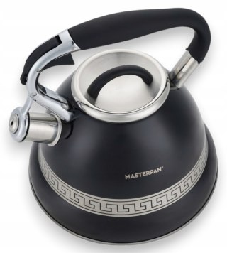 Czajnik tradycyjny stalowy Masterpan 3 l czarny