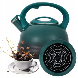 Czajnik tradycyjny stalowy emaliowany MASTERPAN 2,2 l
