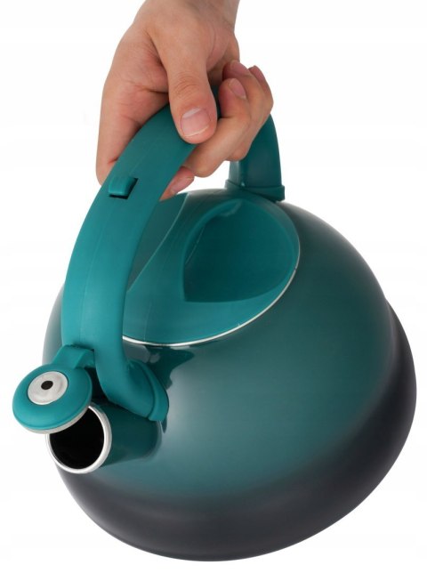 Czajnik tradycyjny stalowy emaliowany MASTERPAN 2,2 l