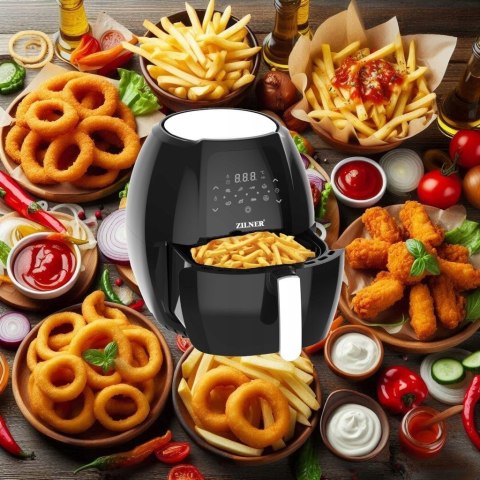 Frytkownica Beztłuszczowa AIR FRYER Duży Wsad 7 Programów 7,7L