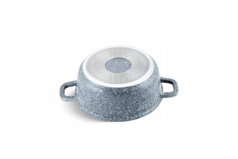 GARNEK ALUMINIUM OKRAGLY 28CM GRANIT MARMUR 6,5L MASTERPAN MP-2130