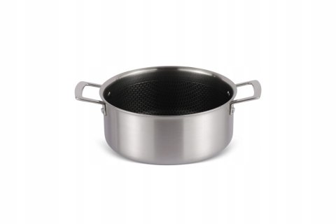 GARNEK STAL NIERDZEWNA TRI PLY 24CM GLEBOKOŚĆ 10,5CM MASTER PAN MP-2701