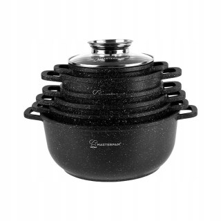 GARNKI ALUMINIUM 12E MARMUR 16CM/20CM/22CM/22CM/24CM/28CM MASTERPAN MP-2152