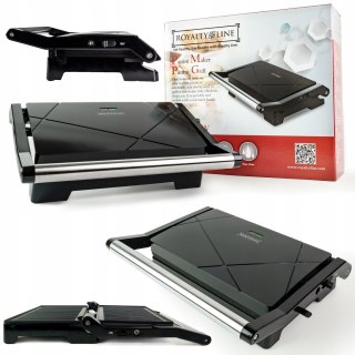 Opiekacz grill Royalty Line PM-1000.869.1 1000W czarny