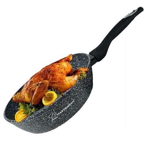 Patelnia tradycyjna 5,8 PREMIUM 24 cm aluminiowa
