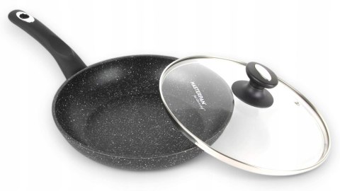 Patelnia tradycyjna Masterpan PREMIUM 22 cm granitowa