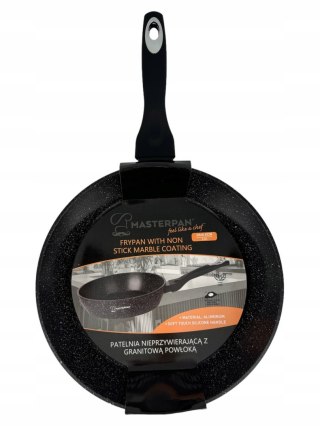 Patelnia tradycyjna Masterpan PREMIUM 28 cm granitowa