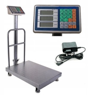 Waga Sklepowa Magazynowa Przemysłowa Elektroniczna LCD 500 kg.