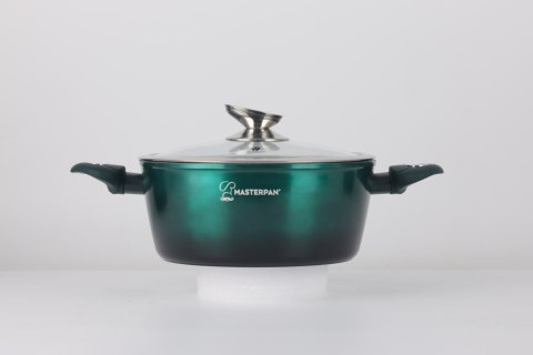 Zestaw Komplet Garnków Marmurkowych Garnki 8 EL Indukcja Gaz MASTERPAN