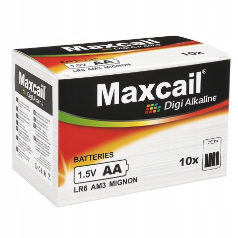 Baterie MAXCAIL AA LR6 1.5V 40 szt Długotrwałe Mocne Pilot Zabawek Latarki