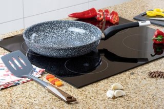Duża patelnia ceramiczna granitowa gaz INDUKCJA 28 cm