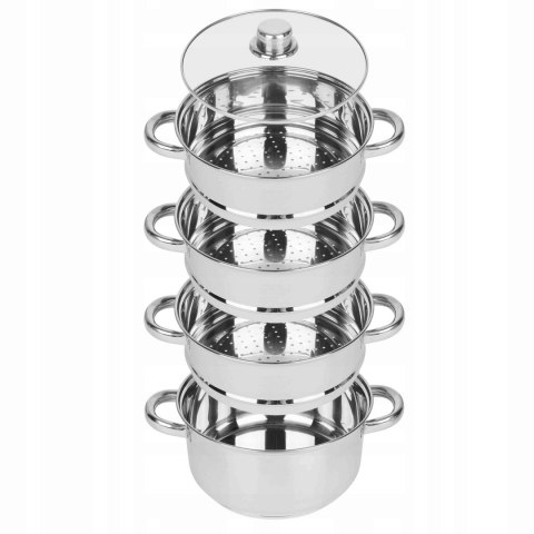 Garnki do gotowania na parze Elitehoff 3,1 l stal