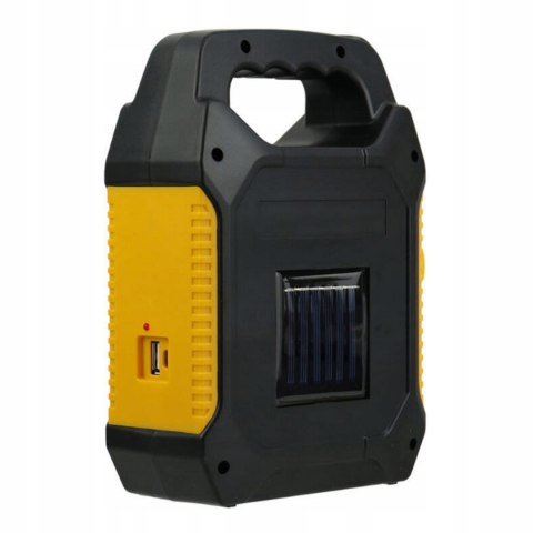 HALOGEN ROBOCZY DO GARAŻU WARSZTATU LAMPA PRZENOŚNY LED SOLARNA UCHWYT