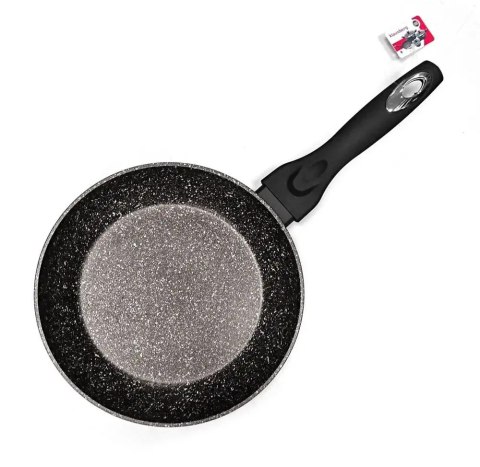 Patelnia tradycyjna Klausberg Marmo 22 cm granitowa