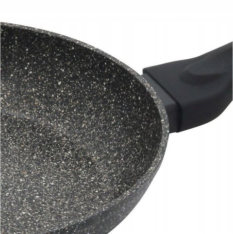 Patelnia tradycyjna Klausberg Marmo 28 cm granitowa