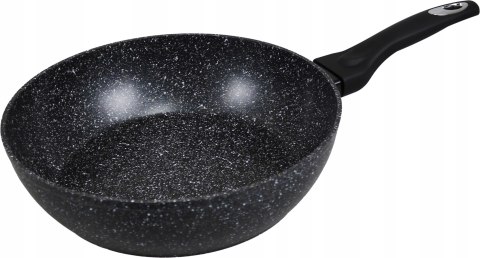 Patelnia tradycyjna Klausberg Marmo 28 cm granitowa