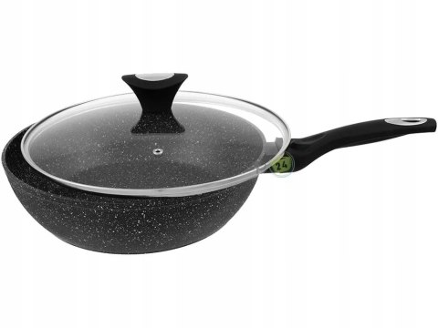 Patelnia tradycyjna Krisberg 28 cm marmurowa