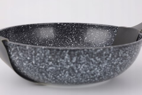 Patelnia tradycyjna Masterpan PATELNIA ALUMINIOWA MARMUROWA 26 cm