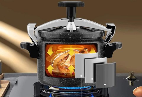 Szybkowar Scheffler 15 l czarny solidny