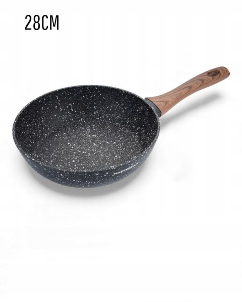 Zestaw garnków Masterpan szklane 15 el. indukcja gaz marmurki eleganckie