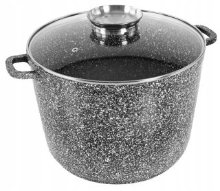 Garnek tradycyjny Elitehoff Garnki marmurkowe 6,5 l