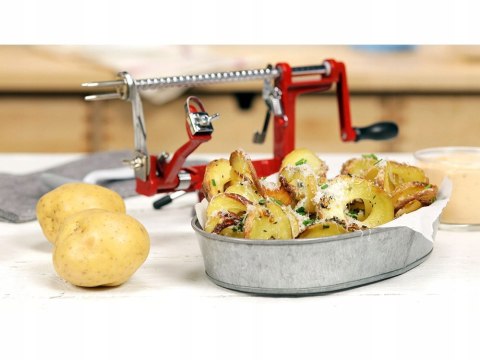 MASZYNKA DO CHIPSÓW ZIEMNIAKÓW ZAKRĘCONA FRYTKA
