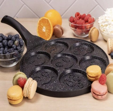 Patelnia do jajek i placków Elitehoff Pancake 27 cm granitowa