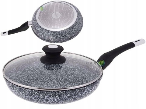 Patelnia granitowa 22 cm indukcja gaz Elitehoff