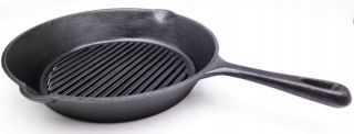 Patelnia grillowa Brunbeste PATELNIA 25 cm żeliwna
