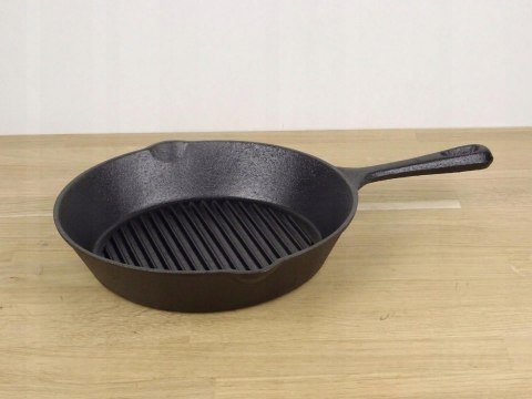 Patelnia grillowa Brunbeste PATELNIA 25 cm żeliwna