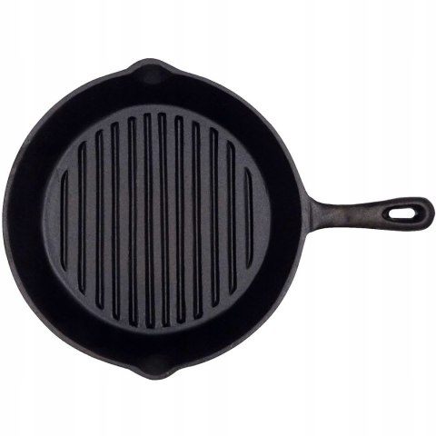 Patelnia grillowa Brunbeste PATELNIA 25 cm żeliwna