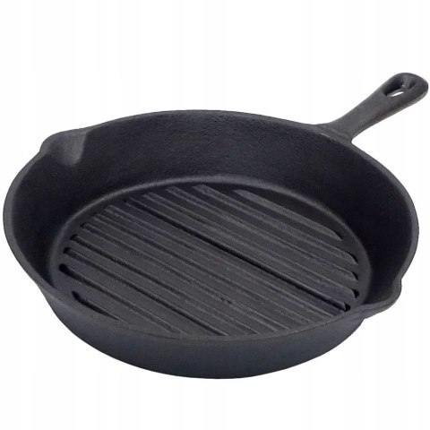 Patelnia grillowa Brunbeste PATELNIA 25 cm żeliwna