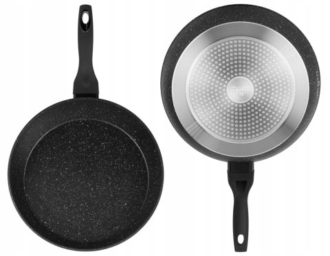 Patelnia tradycyjna Edenberg Frypan 22 cm marmurowa