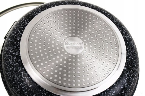 Patelnia tradycyjna Elitehoff Stonetec 18 cm marmurowa