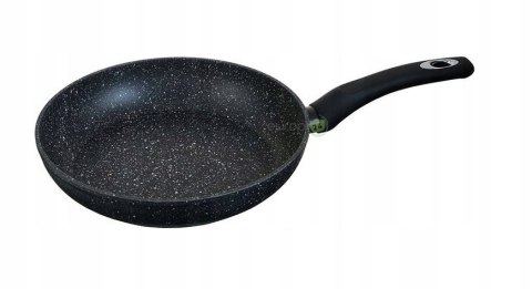 Patelnia tradycyjna WYSOKA PATELNIA MARMUROWA 24cm CIEMNA 24 cm non-stick