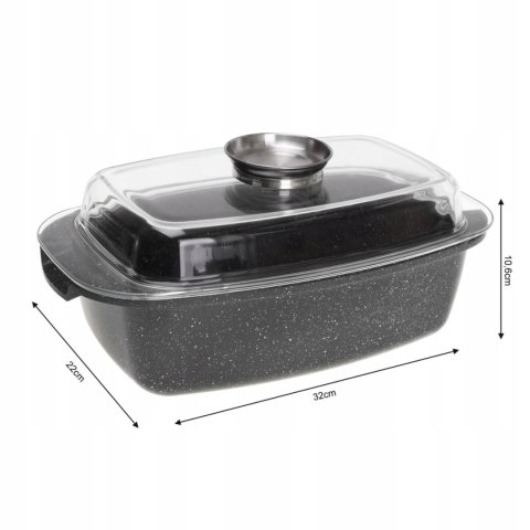 Brytfanna non-stick (nieprzywierająca) Edenberg Brytfanny 5,5 l