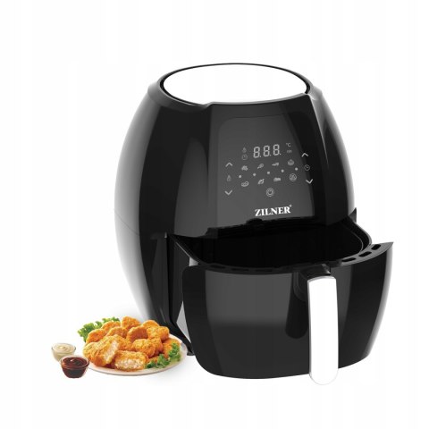 FRYTKOWNICA BEZTŁUSZCZOWA AIR FRYER FRYTOWNICA DUŻY WSAD 7 PROGRAMÓW 7,7L